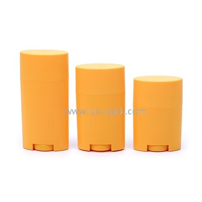 Récipient de bâton déodorant en PP personnalisable 30 ml 50 ml 75 ml