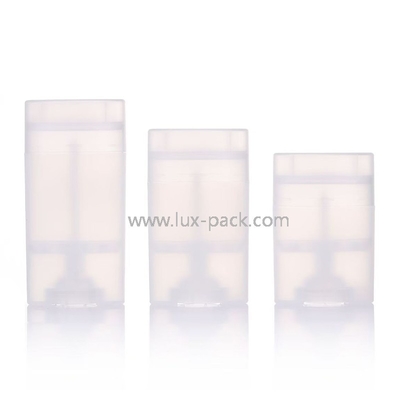 Tuyau de déodorant à bâton vide rechargeable en plastique en PP
