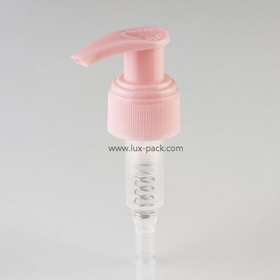 Pompes à lotion en plastique de couleur personnalisée 24/410 28/410 pour les cosmétiques