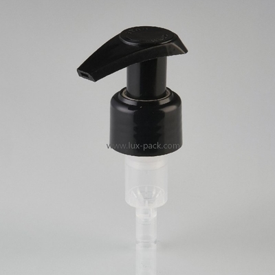 Pompe à lotion en plastique PP de couleur personnalisée pour cosmétiques 24 mm 28 mm