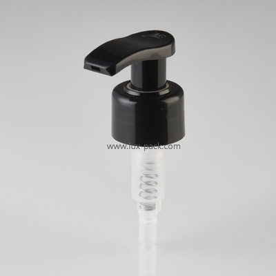 Pompes de shampooing et de lotion de couleur personnalisée 24 mm 28 mm avec verrouillage gauche-droite