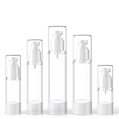 Bouteille en plastique sans air de 15 ml à 120 ml avec tête de pulvérisation