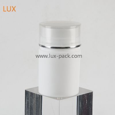 Flacon pompe airless transparent 50 ml 100 ml pour emballage cosmétique