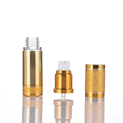 Flacon airless en aluminium de 30 ml et 50 ml avec couleur personnalisée