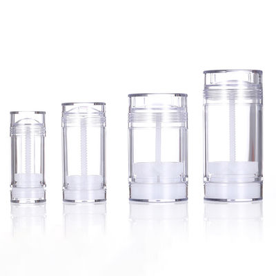Bâton de déodorant en plastique de couleur personnalisée 15g-100g recyclable