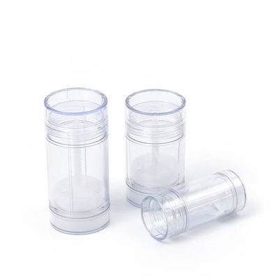 15 g-100 g de déodorant vide en plastique recyclable pour les soins de la peau