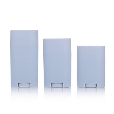 35g 50g 75g Déodorant vide en plastique Balsame pour soins de la peau