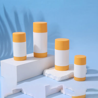 Baume déodorant vide en plastique de 30g à 100g pour les soins de la peau