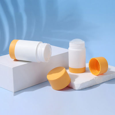 Baume déodorant vide en plastique de 30g à 100g pour les soins de la peau