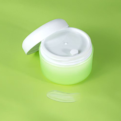 En plastique, contenant du pot de crème en PP 50 g 100 g 200 g Emballage cosmétique personnalisable