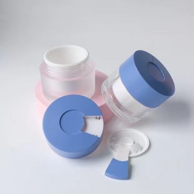 30g 50g Bouteille de crème acrylique avec cuillère Impression personnalisable