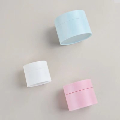 Pot à crème en plastique PP personnalisé de 5g à 50g pour produits cosmétiques