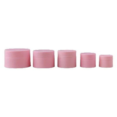 Pot à crème en plastique PP personnalisé de 5g à 50g pour produits cosmétiques