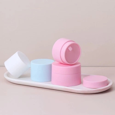 Pot à crème en plastique PP 5g à 50g Couleurs personnalisées MOQ 10000 pièces