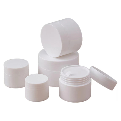 Pot à crème en plastique PP 5g à 50g Couleurs personnalisées MOQ 10000 pièces