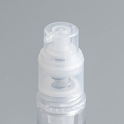 Bouteille en PET en plastique en gros avec pompe à pulvérisation en poudre en 14ml 18ml 25ml 35ml 50ml 60ml Tailles pour une application sans désordre