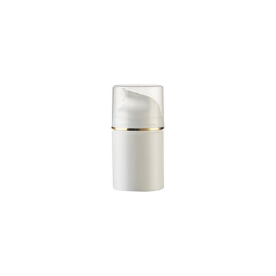 Bouteille de pompe sans air rechargeable de 50 ml avec impression couleur personnalisée pour les soins de la peau et les cosmétiques