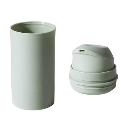 Nouvelle bouteille à pompe airless en plastique PP avec impression personnalisée et pompe à vide