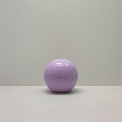 Couleur personnalisée 5g-80g Bouteille de crème en plastique sphérique légère avec PET 100% frais et délai de livraison de 20 jours