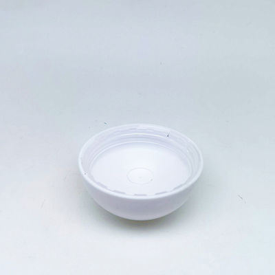 Pot à crème sphérique léger en plastique PS blanc de 25 g avec PET 100 % frais et délai de livraison de 20 jours