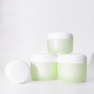 50g 100g 200g Mat Surface PP Plastic Round Creme Jar pour les soins de la peau avec 100% de PP frais et 20 jours de délai