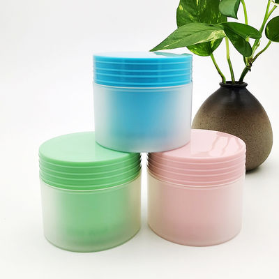 Pot à crème en plastique PP mat de 80 g avec matériau PP 100 % frais et délai de livraison de 20 jours pour l'emballage cosmétique