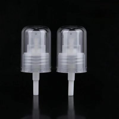 Dispensateur de pompe à crème de 20 mm, 24 mm et 28 mm avec capuchon AS et verrouillage à la torsion pour les bouteilles de taille standard