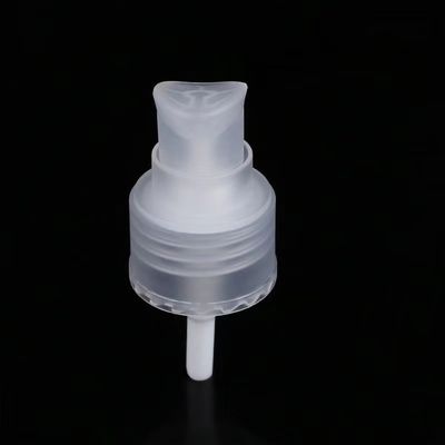 Dispensateur de pompe à crème de 20 mm, 24 mm et 28 mm avec capuchon AS et verrouillage à la torsion pour les bouteilles de taille standard