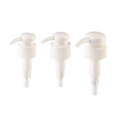 Pompes de lotion en plastique de 24 mm 28 mm 32 mm avec capacité de 10 ml 15 ml 30 ml pour distributeur cosmétique