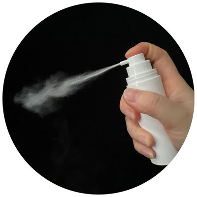 Bouteille de pulvérisation en plastique en PP de 5 g 7.5 g 10 g avec couleurs personnalisées et sérigraphie