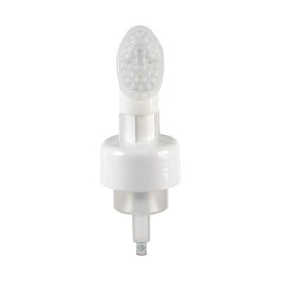 Dispenser de pompe à mousse rechargeable de 42 mm avec imprimante à sérigraphie et pinceau en silicone pour les soins de la peau