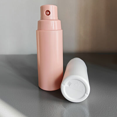 Bouteille de pulvérisation en PE en plastique en gros avec sérigraphie en 60G 100G 150G Tailles pour emballage en poudre de talc