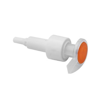 Pompes de lotion en plastique de taille multiple 24 mm 28 mm Conception de joint non-déversement et longueur de tube personnalisée pour les bouteilles de savon liquide