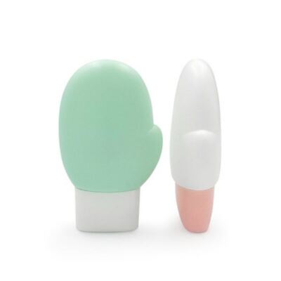 60/100ML Finger-Shaped Sunscreen Bottle for Sun Protection Portable for Beach Outdoor Activities