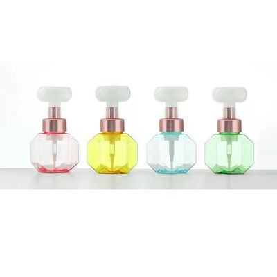 Pompes à mousse en PP en forme de fleur pour bouteilles cosmétiques