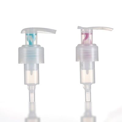 Pompe distributrice de lotion tout plastique avec options 24 mm et 28 mm et couleurs personnalisables pour diverses applications