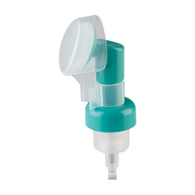 Various Color Options 42mm 43mm Plastic Foam Dispenser Pump with Clip Silicone Brush
