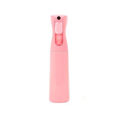 Bouteille en plastique à pulvérisation continue 200 ml 300 ml 500 ml imperméable et rechargeable pour les liquides cosmétiques