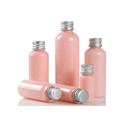 Bouteille en plastique à bouchon rabattable avec couleurs personnalisables et capacité de 10 à 100 ml pour lotion et désinfectant pour les mains