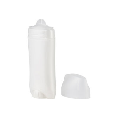 Contenant de déodorant vide en PP de qualité alimentaire, 45g 75g, avec design à torsion