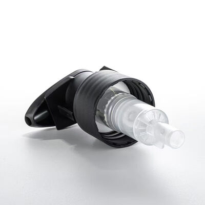 Matte Mold Head Plastic Lotion Pump with 24/410 28/410 Neck Size and Clip Attachment for Hygienic Dispensing