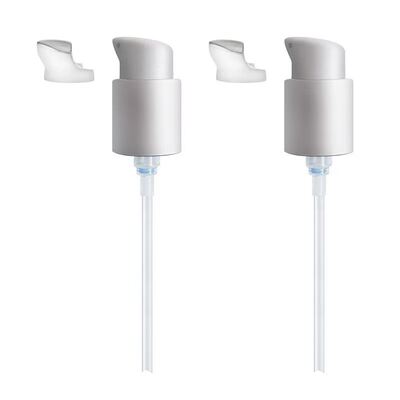 Pompe à crème en plastique à demi-couverture de 18 mm, 20 mm et 24 mm - Pompe cosmétique imperméable pour usage domestique et de salon