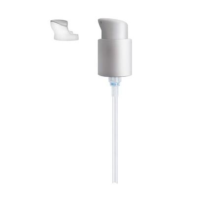 Pompe à crème en plastique à demi-couverture de 18 mm, 20 mm et 24 mm - Pompe cosmétique imperméable pour usage domestique et de salon