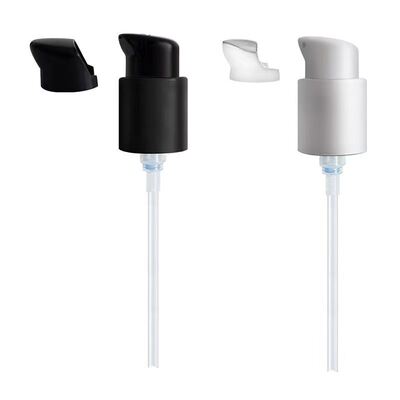 Pompe à crème en plastique à demi-couverture de 18 mm, 20 mm et 24 mm - Pompe cosmétique imperméable pour usage domestique et de salon