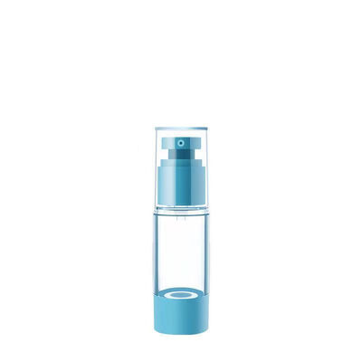 Bouteilles de pompe sans air en plastique de 15 ml 30 ml 50 ml avec pulvérisateur de brume fine sous vide et pompe à lotion