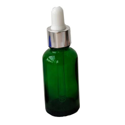 Wholesale Customized Colors YB Glass Essential Oil Bottle with Plastic Dropper and Silkscreen Printing in 10ml-100ml Capacity