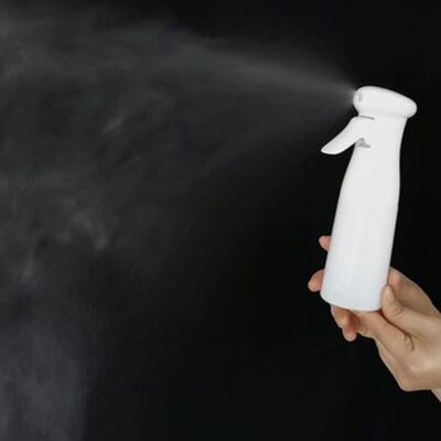 Bouteille de pulvérisation à déclencheur continu en PET de 200 ml à 500 ml avec technologie de brouillard, certifiée REACH, couleurs personnalisées