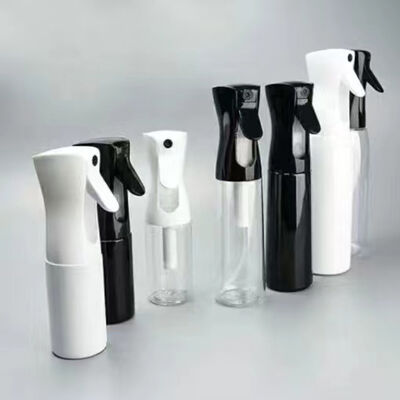 Bouteille de pulvérisation à déclencheur continu en PET de 200 ml à 500 ml avec technologie de brouillard, certifiée REACH, couleurs personnalisées