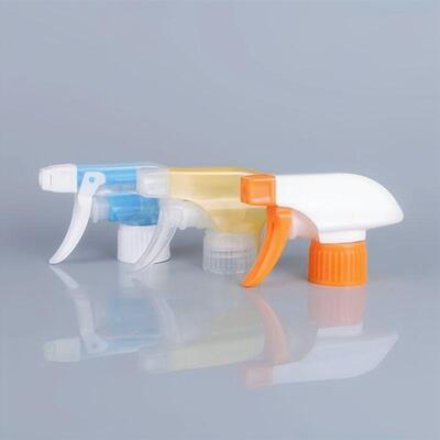 Pulvérisateur à déclencheur à main entièrement en plastique 28/410 avec conception ergonomique pour le nettoyage domestique