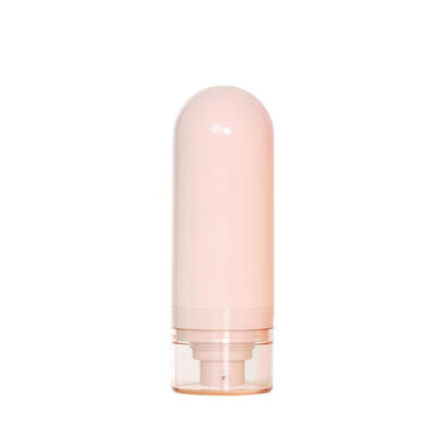 Bouteille sans air inversée de 15/30/50 ml avec un design personnalisable et une pompe sans air sans contact pour les soins de la peau